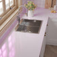 VaryPaper Lustre Pale Pink Stainless Steel Contact Paper