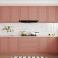 VaryPaper Thick Matte Peach Pink Peel and Stick Wallpaper