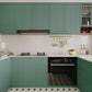 VaryPaper Rustic Green Wood Contact Paper