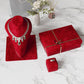 VaryPaper Red Crushed Velvet Flocking Contact Paper
