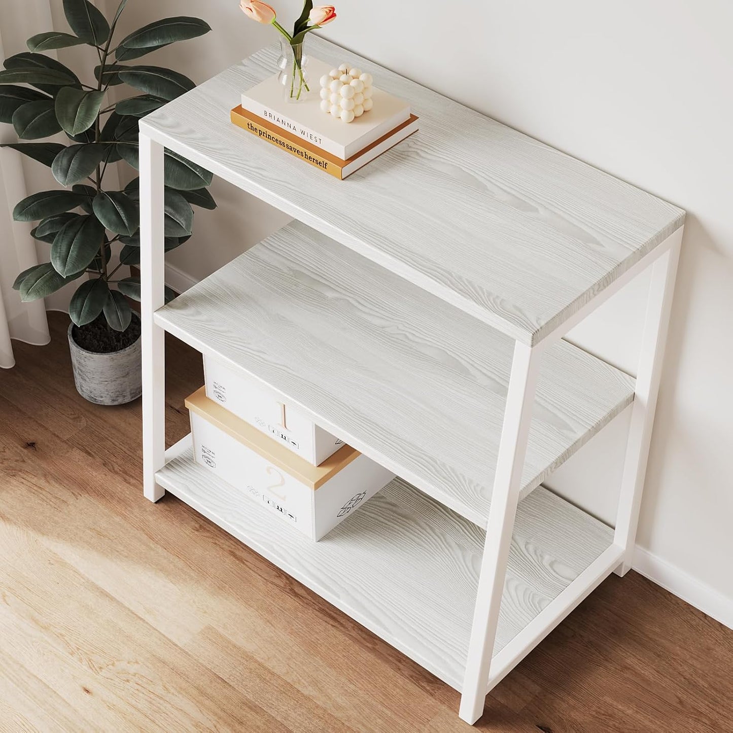 VaryPaper Grey White Wood Contact Paper