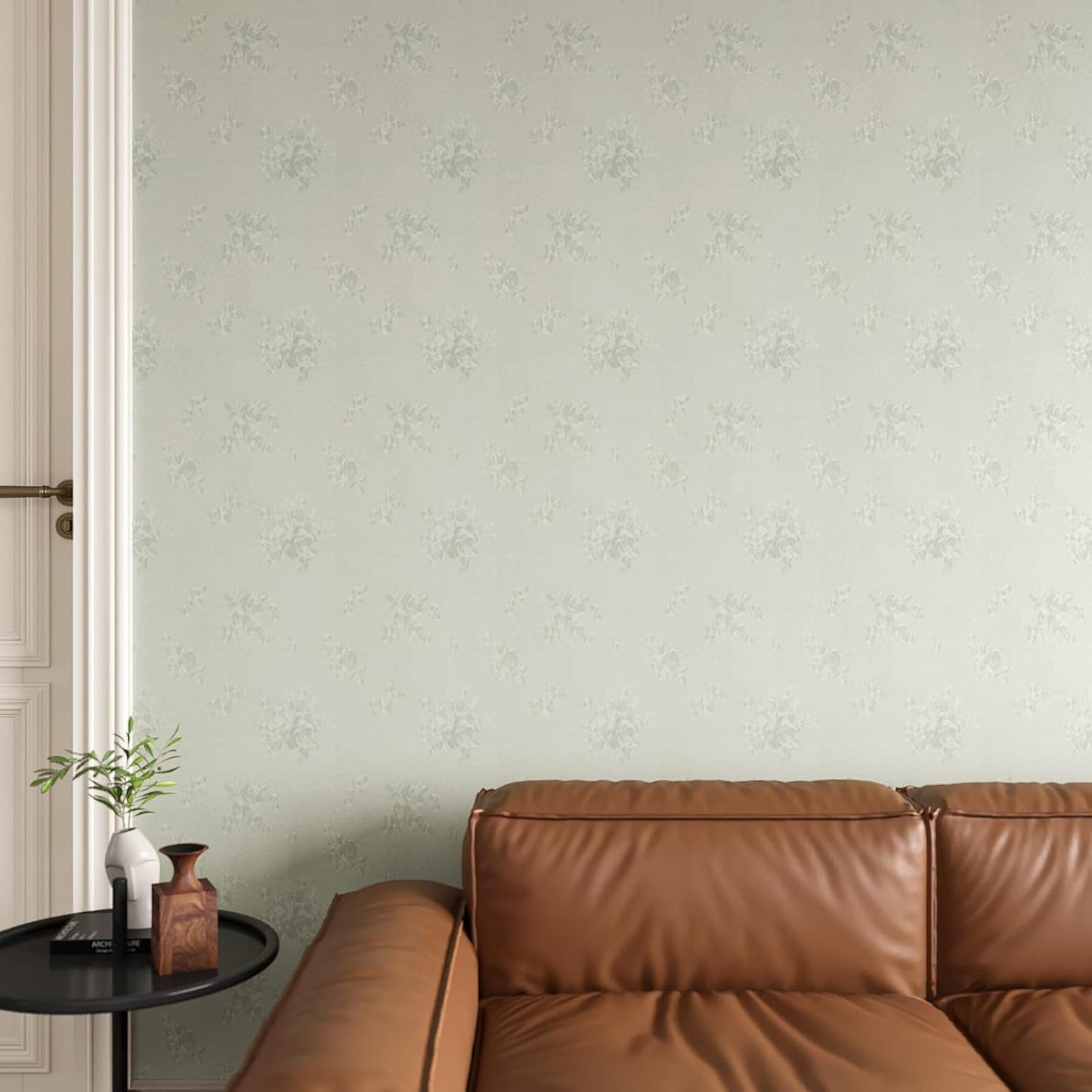 VaryPaper Silk Embossed Off White Contact Paper