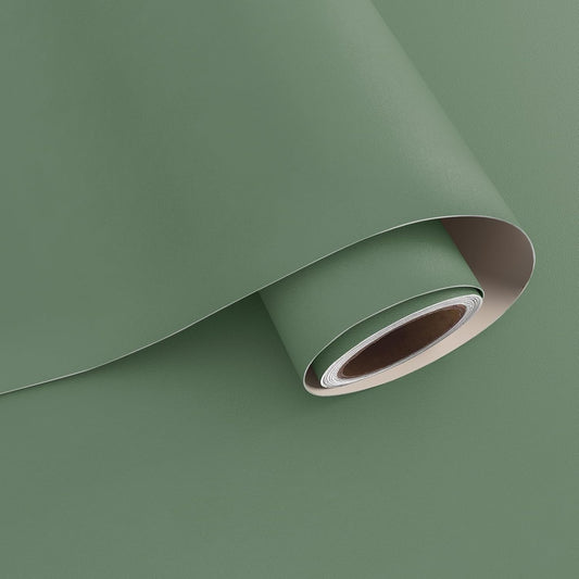 VaryPaper Thick Light Sage Green Peel and Stick Wallpaper
