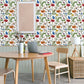 VaryPaper Boho Dragonfly Floral Peel and Stick Wallpaper