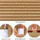 VaryPaper Rounded Wood Slat Wallpaper