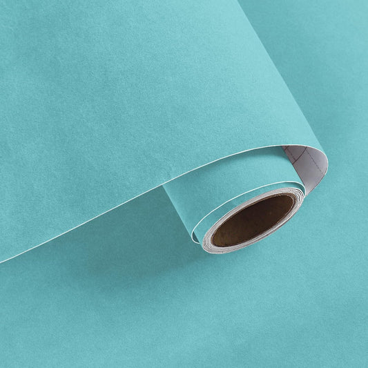 VaryPaper Aqua Blue Velvet Wallpaper