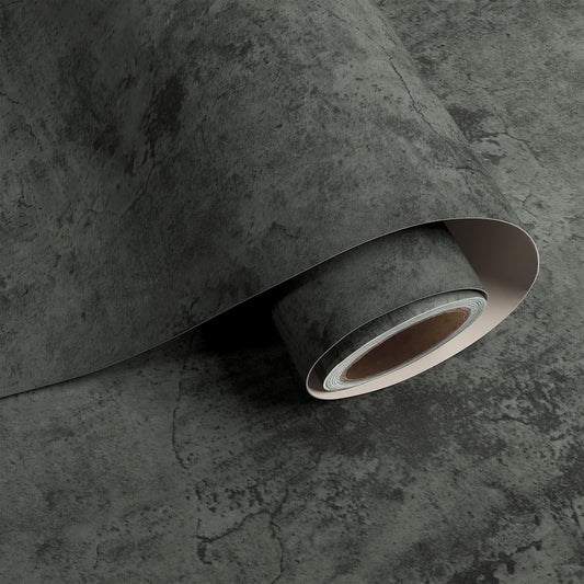 VaryPaper Industrial Cracked Concrete Wallpaper