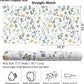 VaryPaper Watercolor Leaf Daisy Butterfly Wallpaper