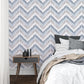 VaryPaper Watercolor Herringbone Geometric Wallpaper
