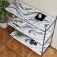 VaryPaper Navy Blue and White Marble Contact Paper