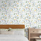 VaryPaper Watercolor Leaf Daisy Butterfly Wallpaper