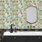 VaryPaper Vintage Gold Floral Bird Wallpaper