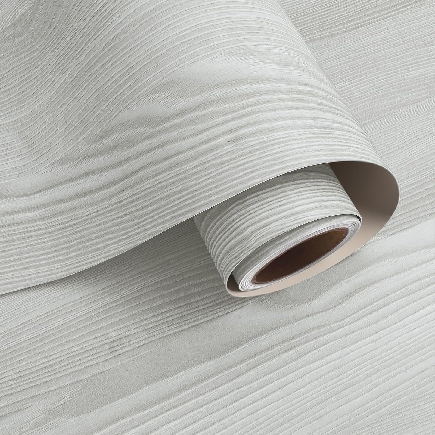 VaryPaper Grey White Wood Contact Paper