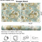 VaryPaper Vintage Gold Floral Bird Wallpaper