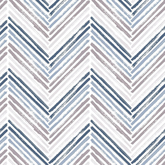 VaryPaper Watercolor Herringbone Geometric Wallpaper