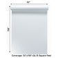 VaryPaper Lustre White Brushed Stainless Steel Contact Paper
