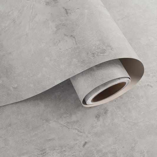 VaryPaper Limewash Grey Cement Wallpaper