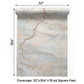 VaryPaper Glossy Grey Beige Marble Contact Paper