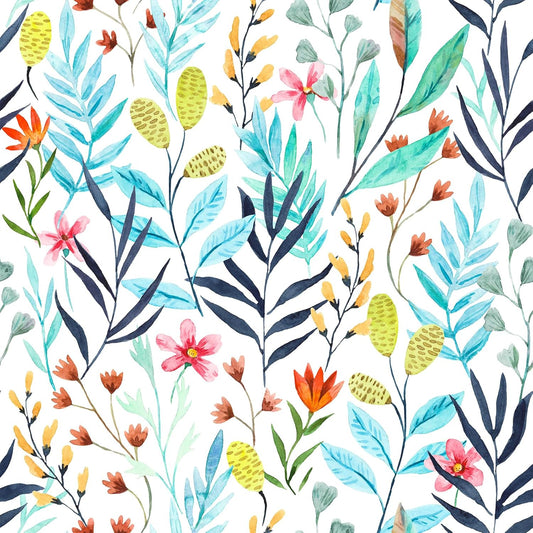 VaryPaper Rustic Leaf Floral Wallpaper