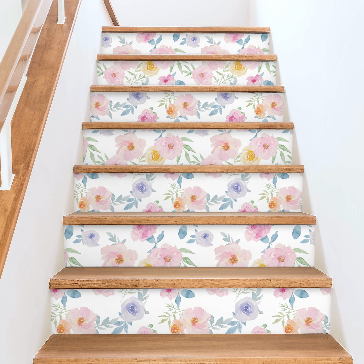 VaryPaper Watercolor Peony Floral Peel and Stick Wallpaper