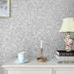 VaryPaper Silver Chunky Glitter Wallpaper