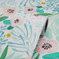 VaryPaper Pink Blue Green Floral Wallpaper