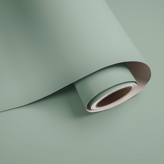 VaryPaper Light Sage Green Contact Paper Skin-friendly