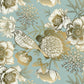 VaryPaper Vintage Gold Floral Bird Wallpaper