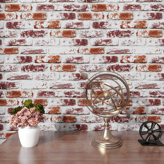 VaryPaper Rustic Red Brick Wallpaper