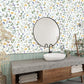 VaryPaper Watercolor Leaf Daisy Butterfly Wallpaper