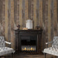 VaryPaper Brown Wood Shiplap Wood Wallpaper