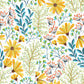 VaryPaper Boho Moss Leaf Floral Wallpaper