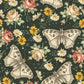 VaryPaper Dark Daisy Butterfly Peony FLoral Wallpaper