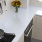 VaryPaper Lustre White Brushed Stainless Steel Contact Paper