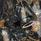 VaryPaper Black and Gold Marble Marble Contact Paper