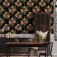 VaryPaper Vintage Floral Skull Gothic Floral Wallpaper
