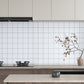VaryPaper Black and White Square Grid Wallpaper