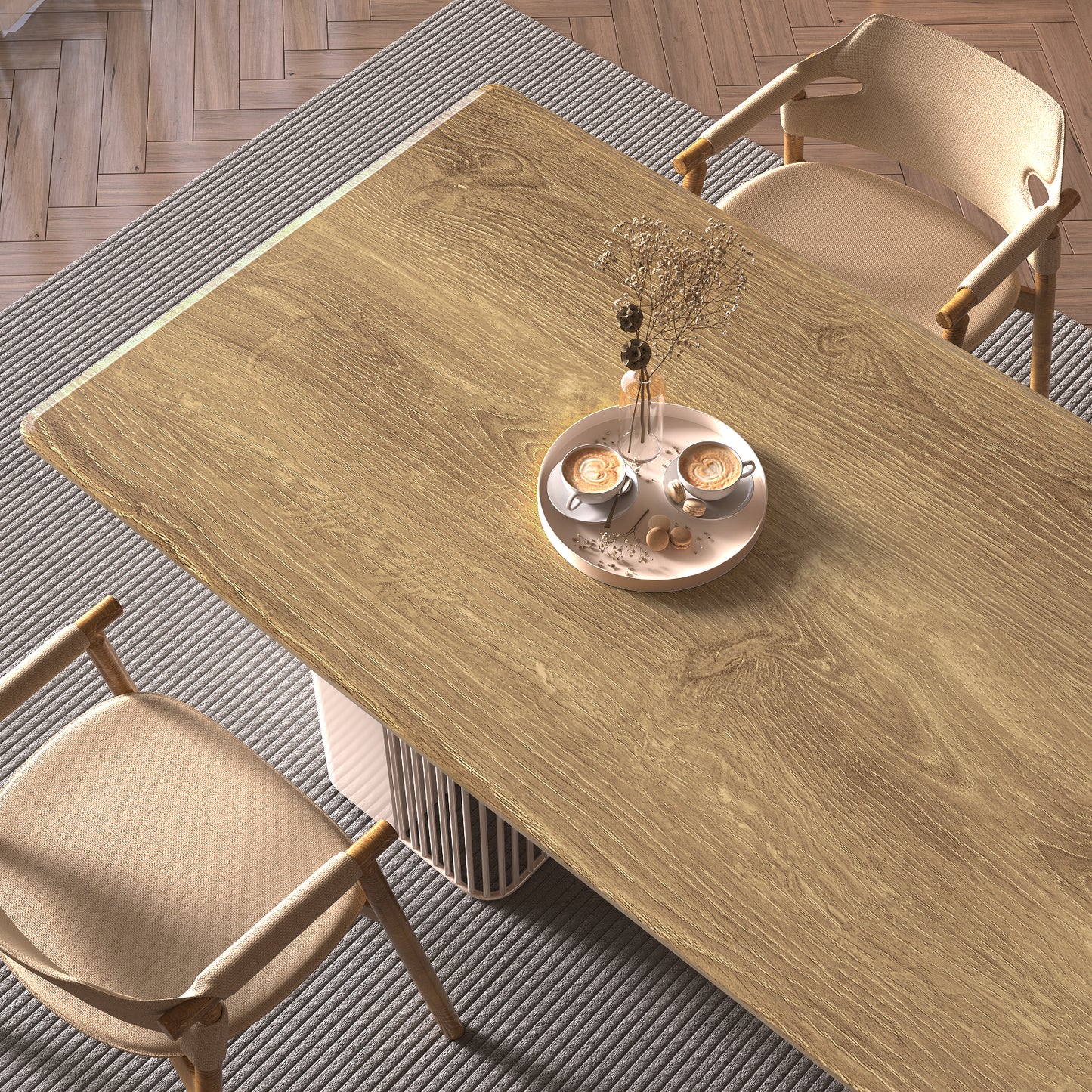 VaryPaper Light Brown Wood Grain Contact Paper