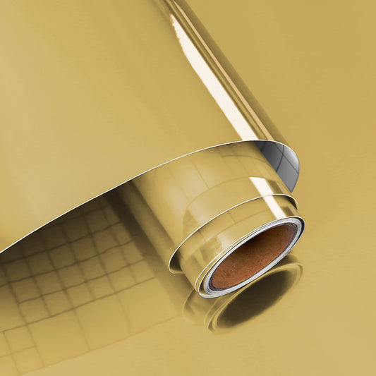 VaryPaper Chrome Gold Mirror Stickers