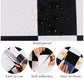 VaryPaper Thick Black and White Checkered Wallpaper