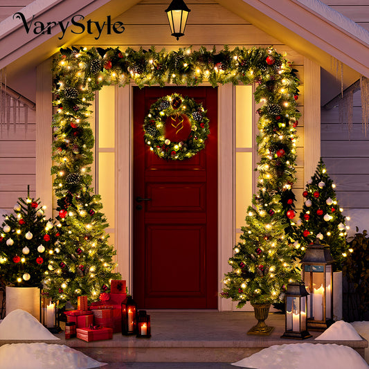 VaryStyle Artificial Christmas Wreaths