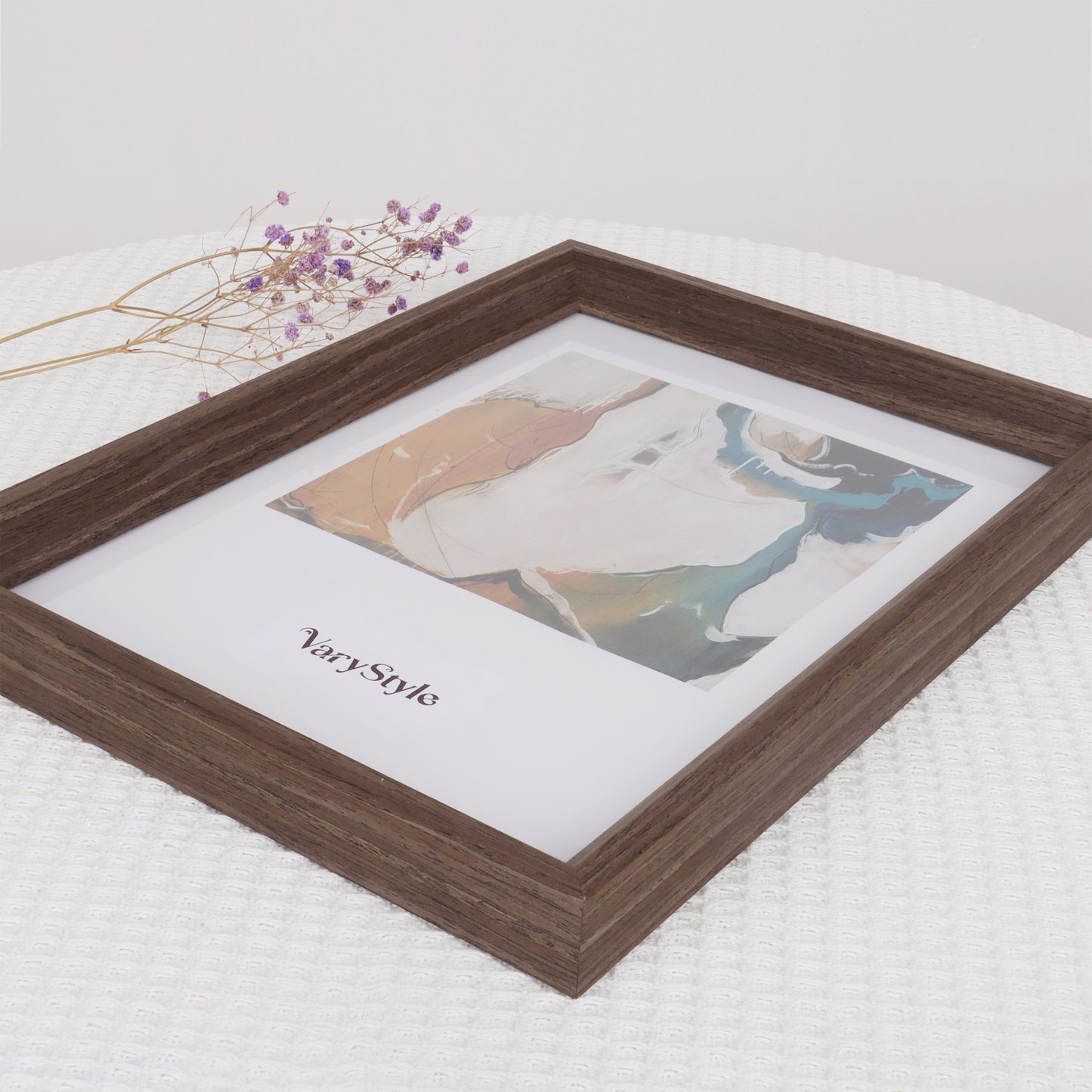 VaryStyle Walnut Wood Picture Frame