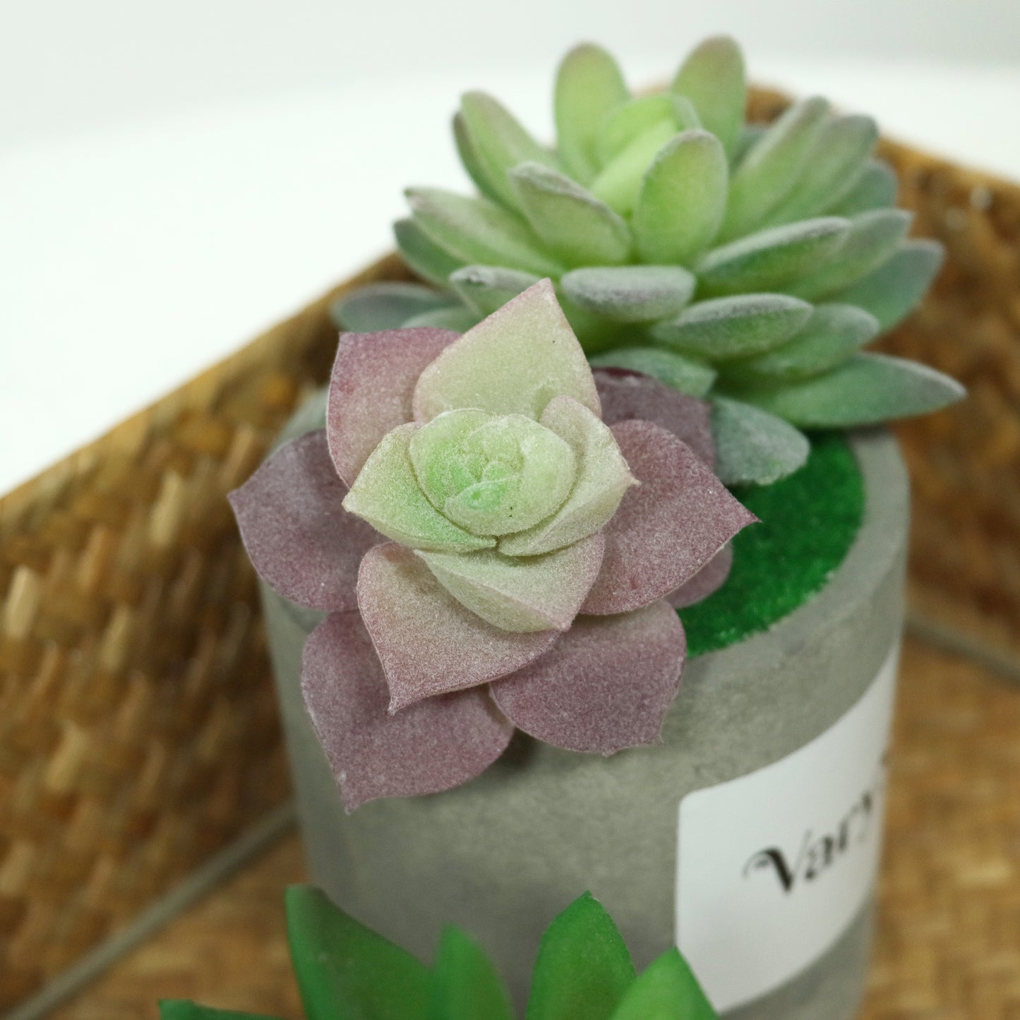 VaryStyle Artificial Succulent Plants Potted