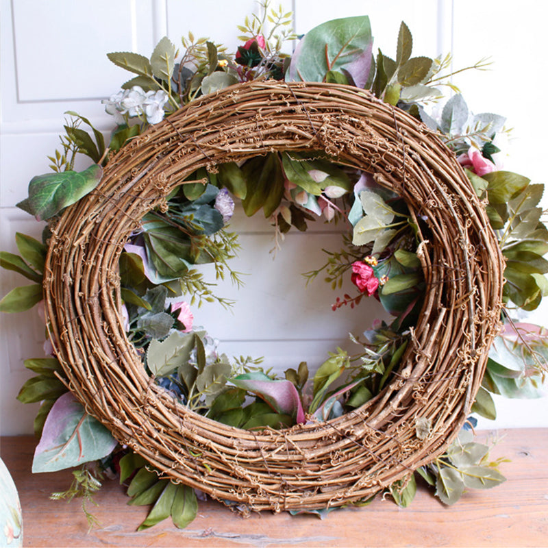 VaryFloral Artificial Rose Wreath for Front Door