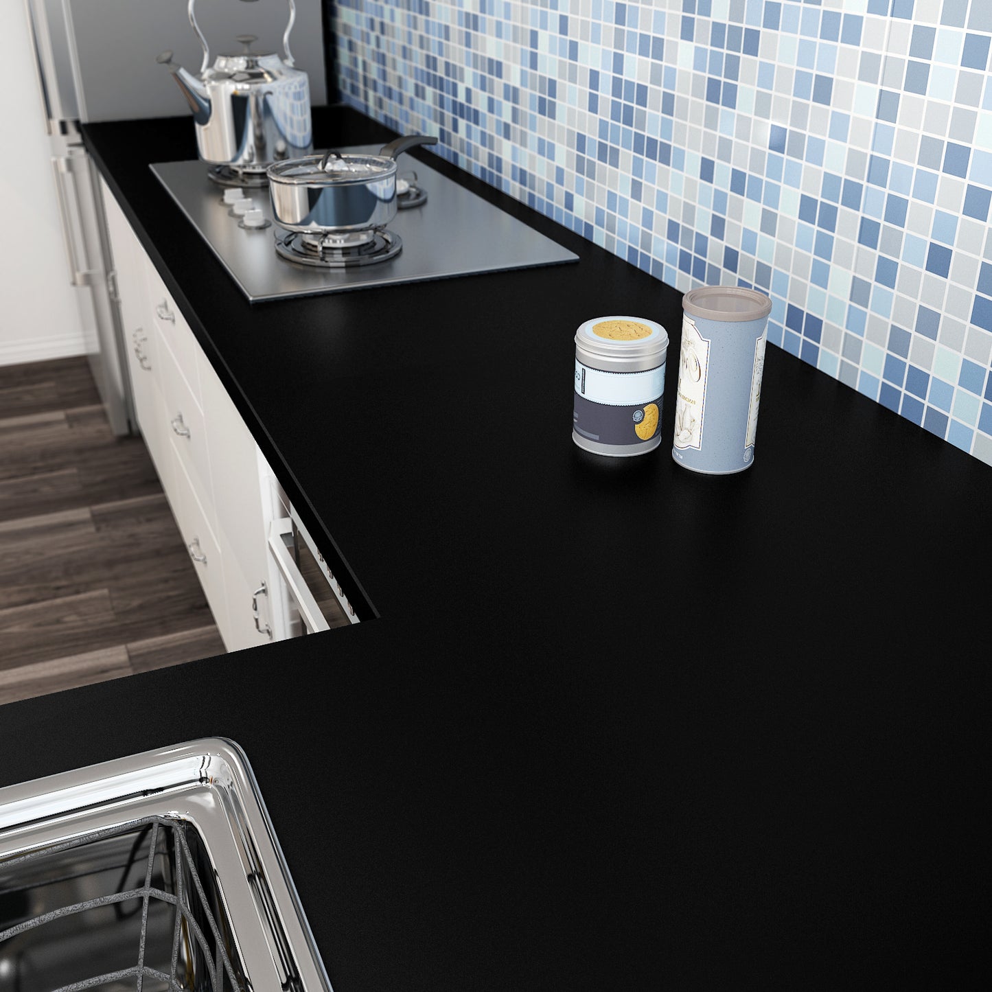 VaryPaper Thick Black Wallpaper