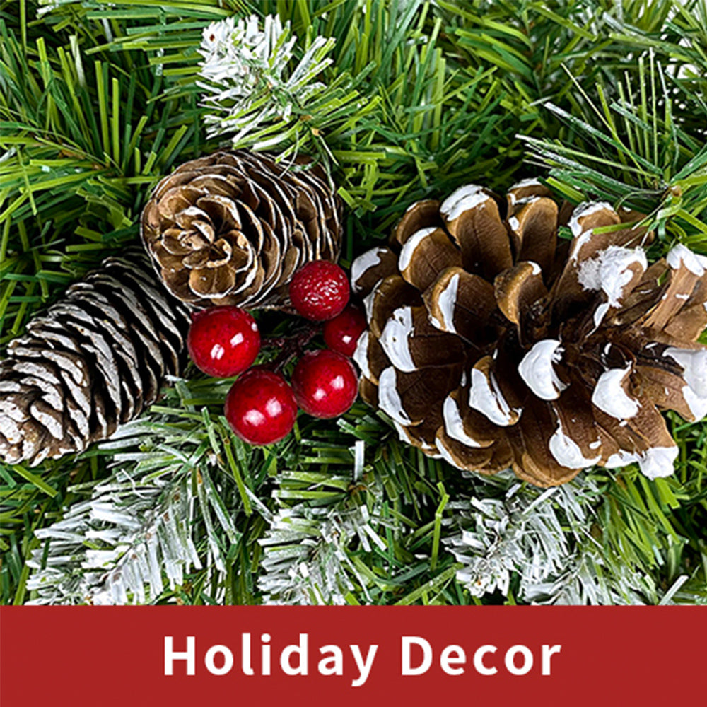 VaryStyle Artificial Christmas Wreaths