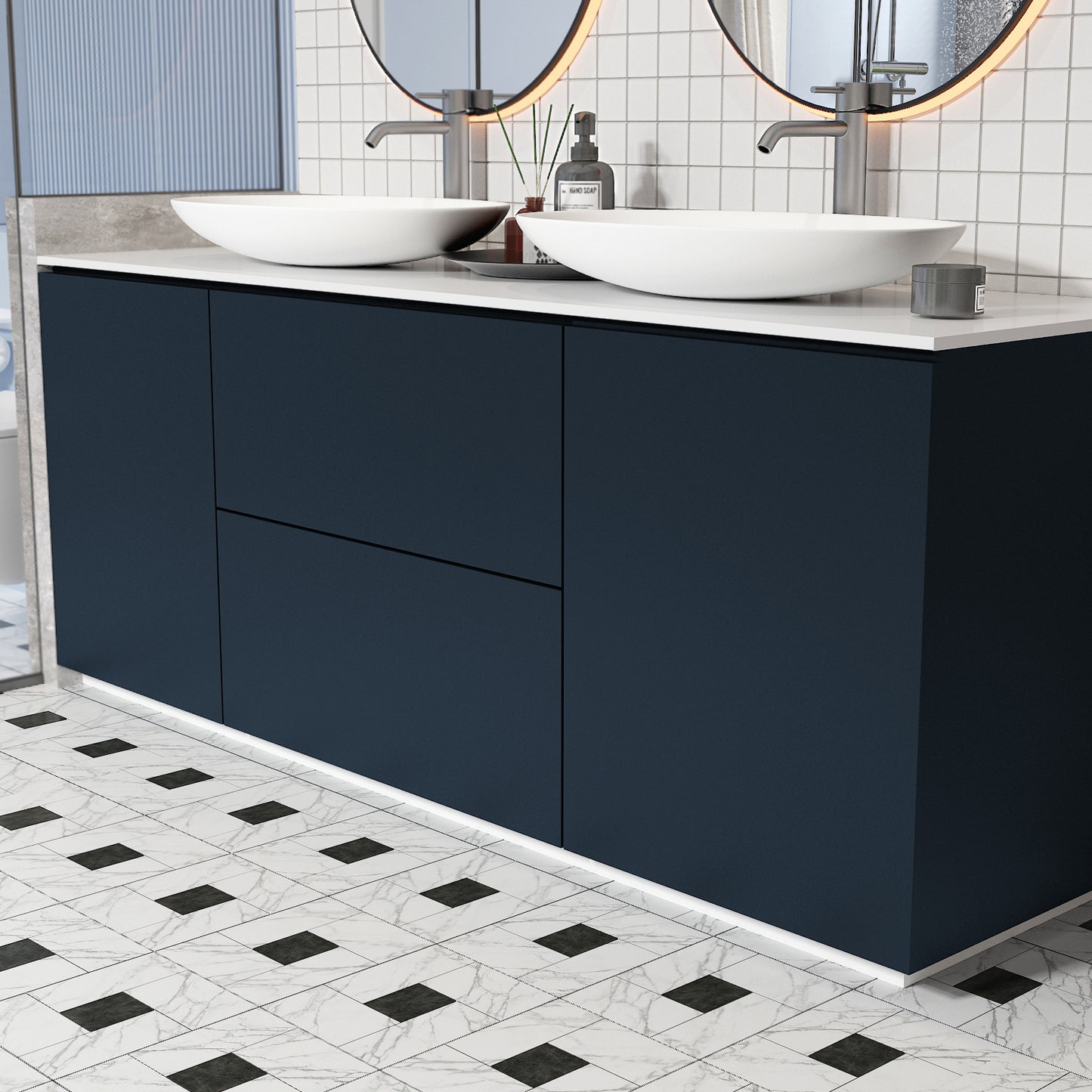 VaryPaper Navy Blue Wallpaper