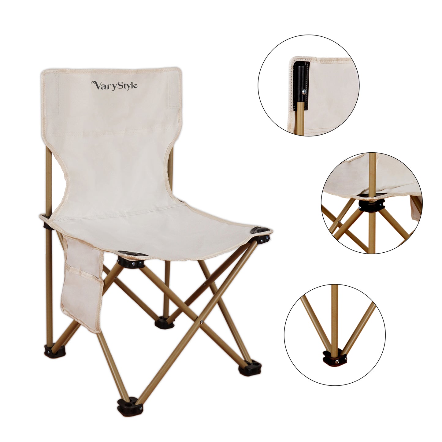 VaryStyle Portable Campground Lounge Chair