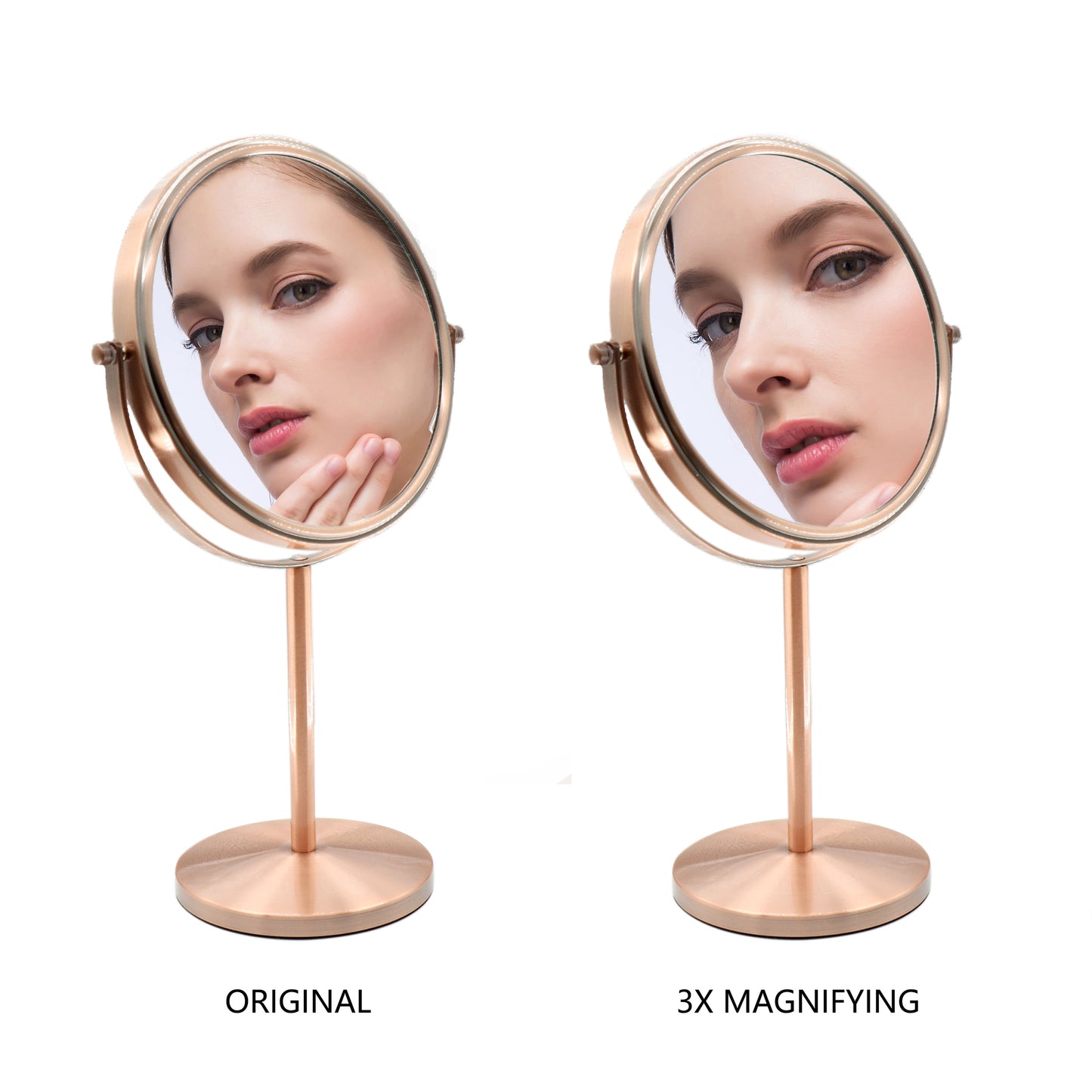 VaryStyle Double-side Tabletop Makeup Mirror