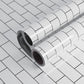 VaryPaper Glossy White Brick Wallpaper